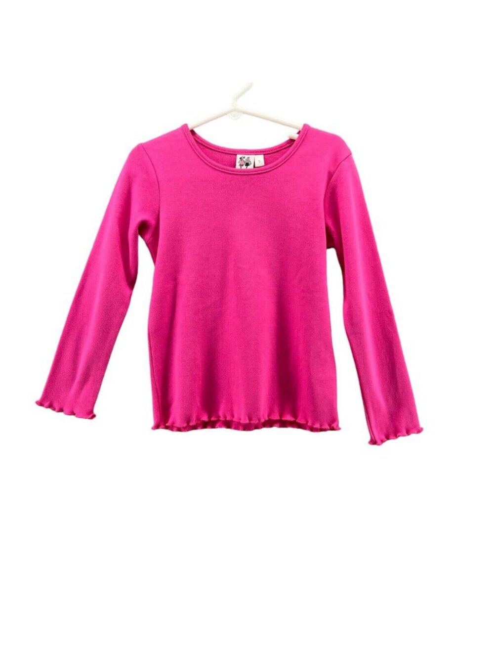 Girl Friends Girls Size 5  Top Pink Long Sleeve